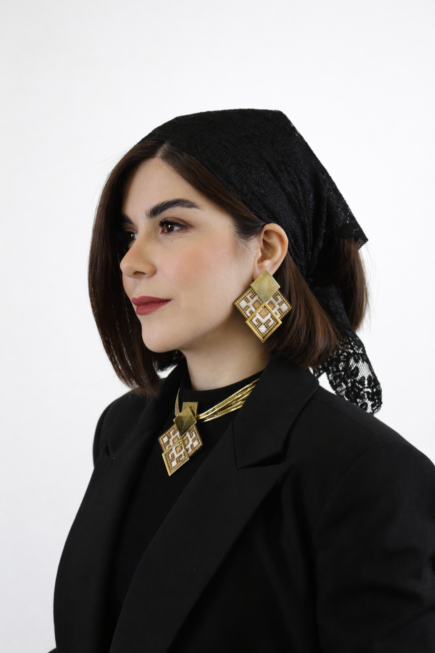 گردنبند-گوشواره زَرمان